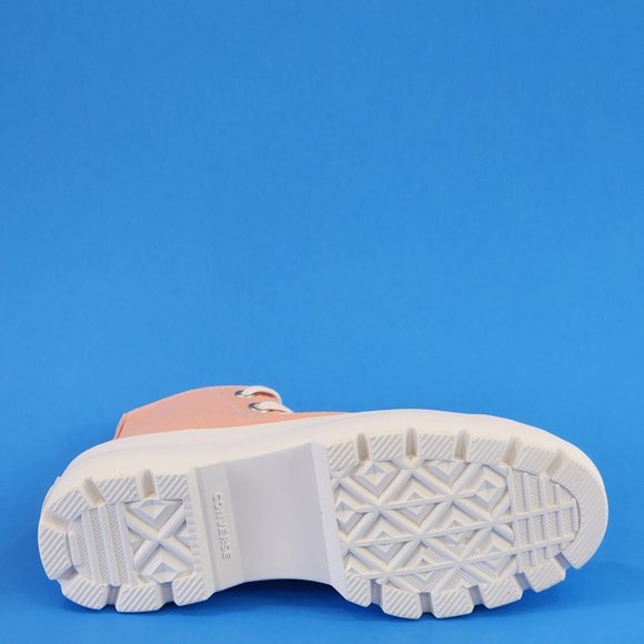 Converse CTAS Hi Quartz Pink Canvas Women's Platform Sneakers 571726C NWT - Picture 4 of 6